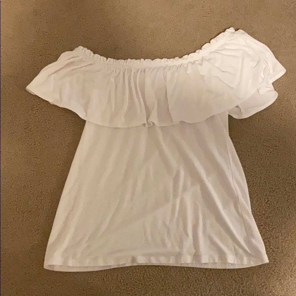abercrombie & fitch off the should top